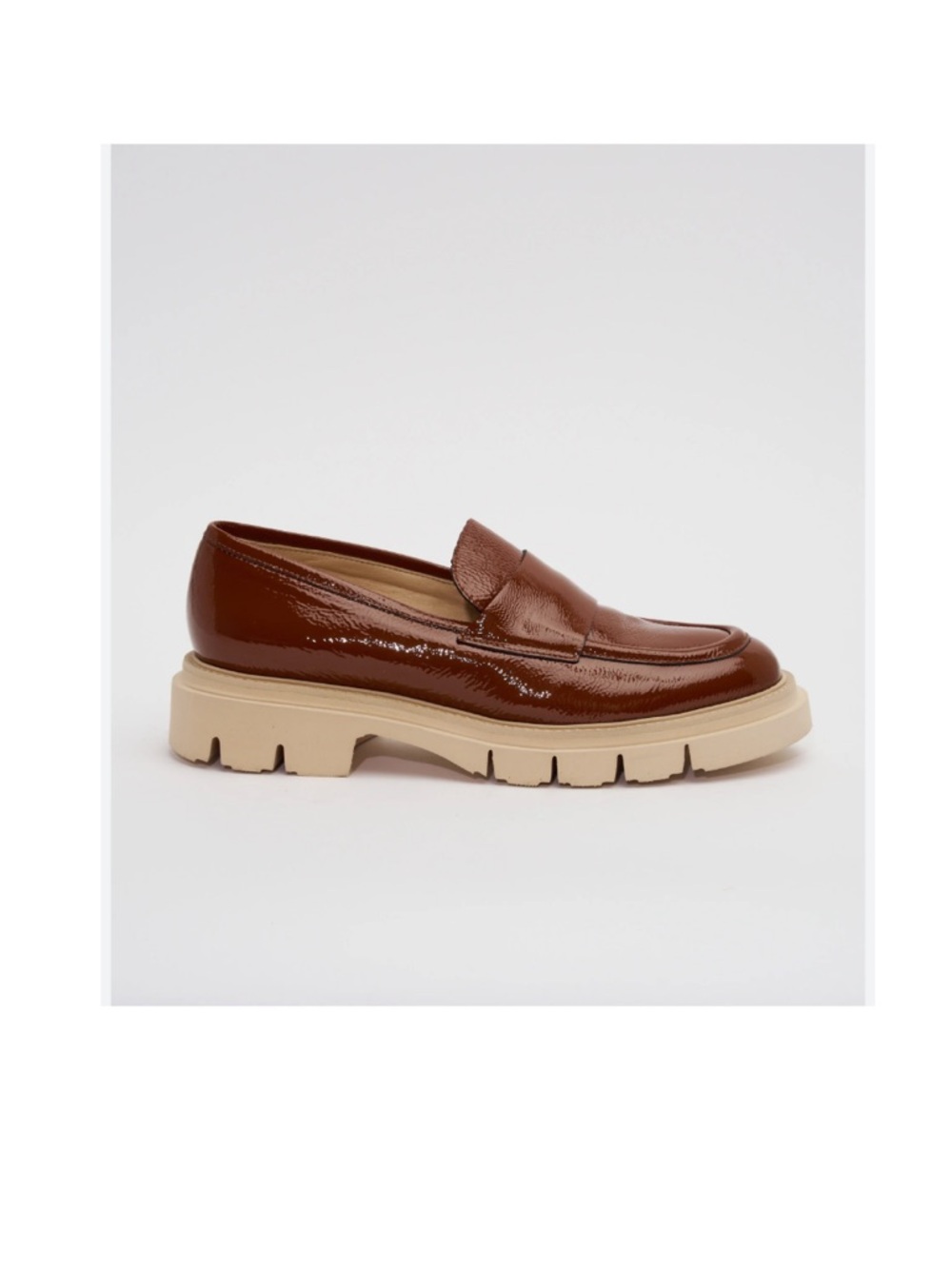 LIKE NEW Clorinda Antinori The Demi Naplak Italian leather loafers